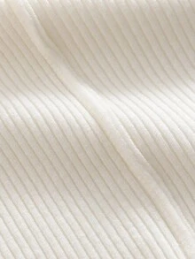 GIGOGOU Autumn Winter Basic Women Rib Warm Soft Sweater Top Slim Fall Clothes - Apricot - View 11