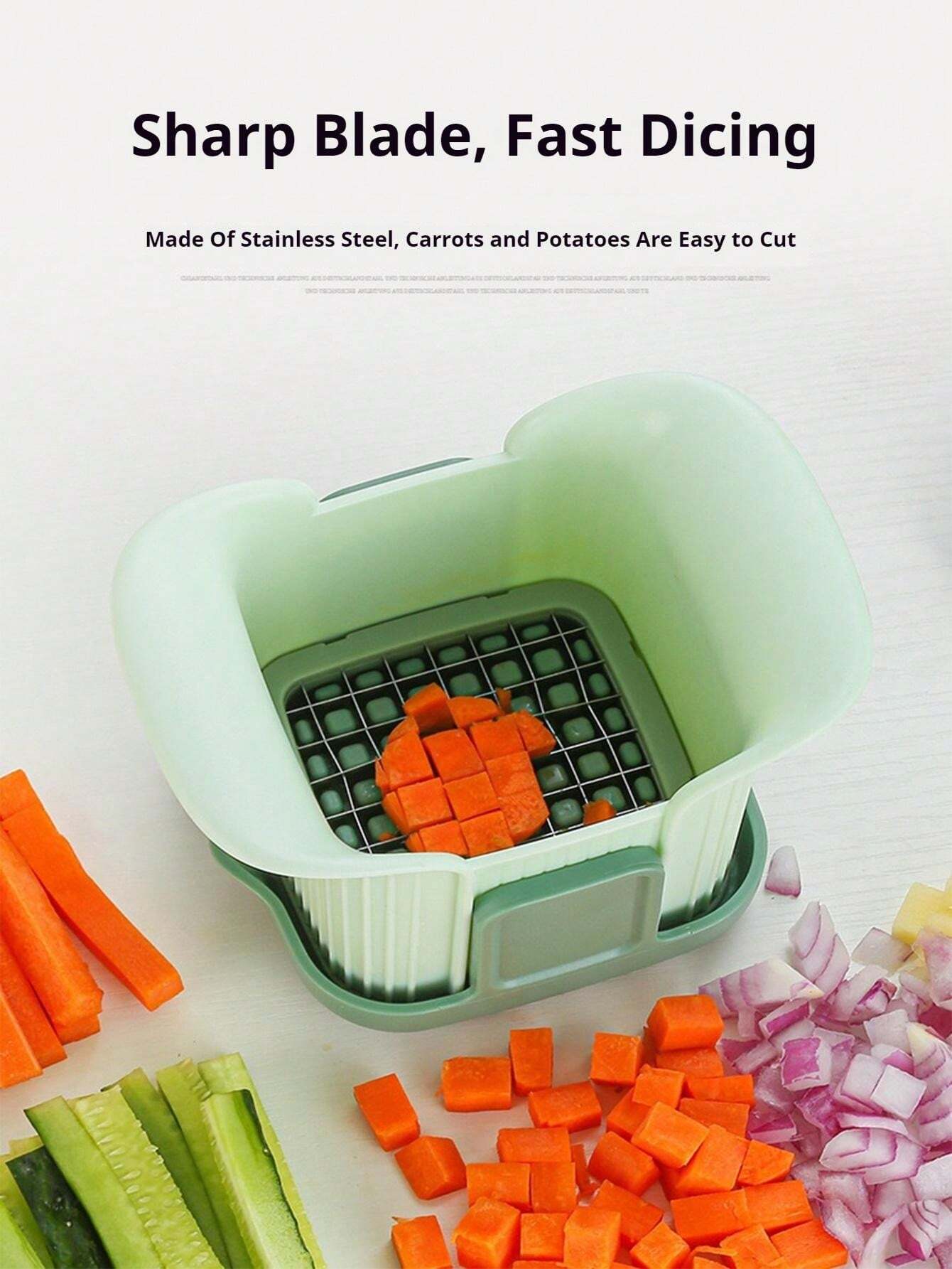 HandPressed Potato And Onion Dicers, Cheese Dividers, French Fries Cutting Tools, Multi