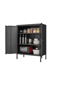 Kitchen Buffet Server Table Accent Sideboard Cupboard Server Buffet Console Table With Doors Cabinet,Yifei Store
