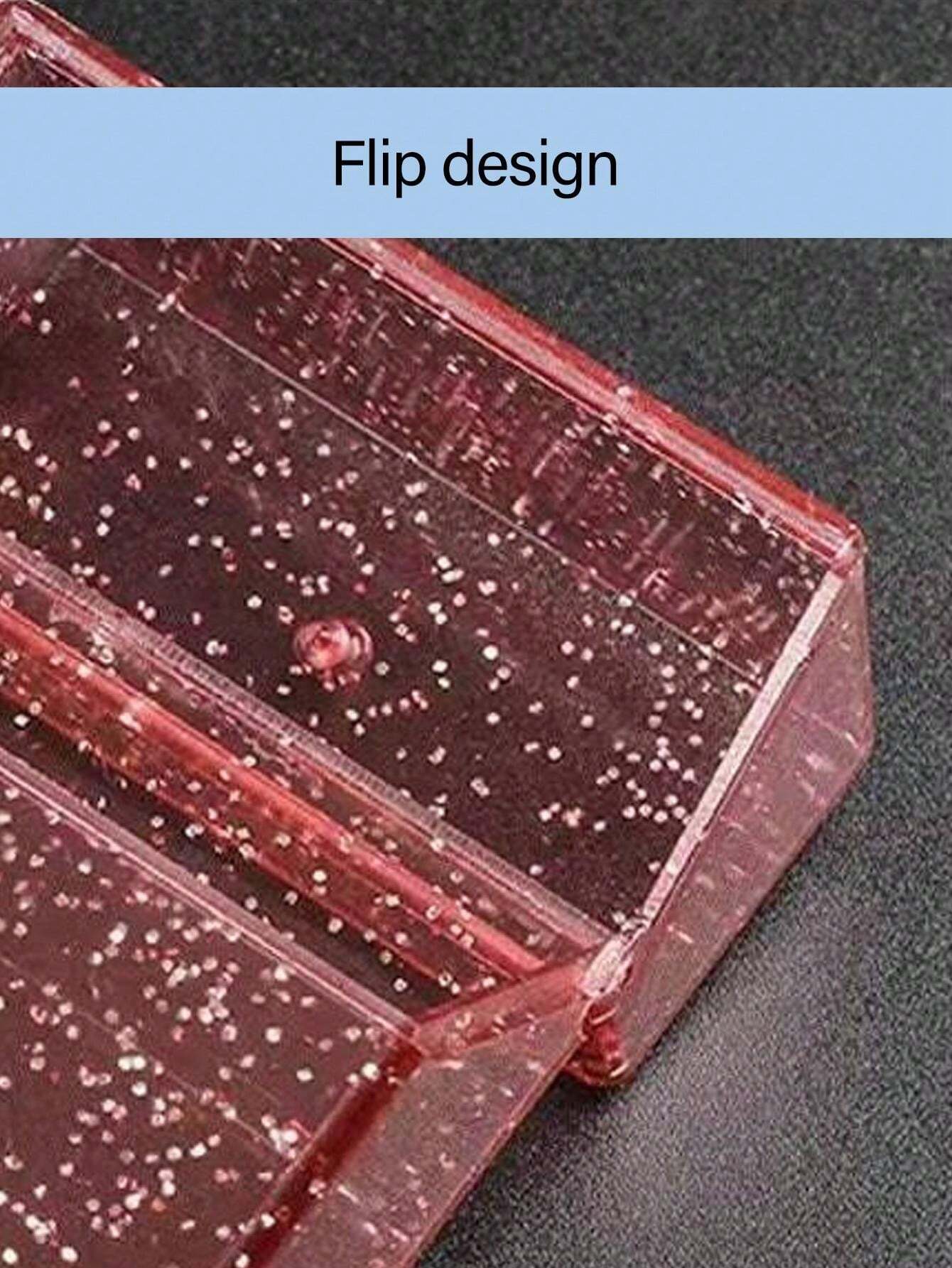 Snowflake Cigarette Box With White Daisy Letters AZ Printed On It