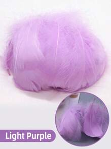 100/300PCS Goose Feathers For Crafts 4-8cm 8-12cm Swan Plumes DIY Gift Package Handmade Wedding Party Handicraft Accessories Decoration Dream Catcher Feathers,Christmas Valentine Day - Multicolor - View 11
