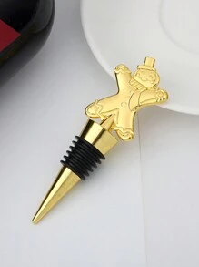 1/5 nút chặn chai rượu Giáng sinh, hoàn hảo cho phụ kiện tiệc tùng và Giáng sinh, thích hợp cho quầy bar hoặc sử dụng tại nhà, dụng cụ quầy bar, quà tặng tiệc tuyệt vời, dụng cụ quầy bar và nhà bếp thiết yếu để bảo quản đồ uống, vàng, quà tặng Giáng sinh, Giáng sinh vui vẻ, trang trí chai, trang trí nhà cửa, quà tặng Giáng sinh, phụ kiện cốc, quà tặng cho bạn bè, quà tặng cho gia đình, tiệc Giáng sinh - Vàng - Xem 15