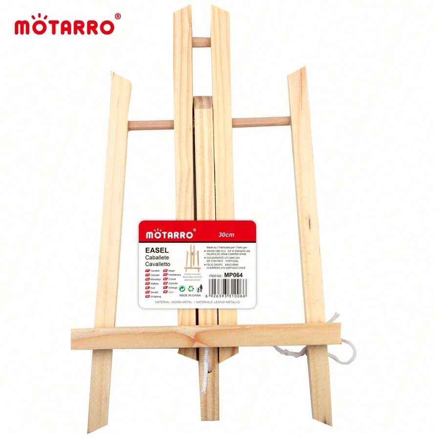 Motarro* Painting Easel Shelf Classroom Students Artist Exhibition Art