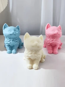 1 件可爱小猫香薰蜡烛 3 英寸 86G 重型手工香薰蜡烛适用于家居装饰、卧室氛围营造、香薰疗法、节日礼物、工艺品 - 彩色 - 查看 2