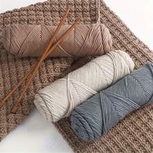 1-Pack Chunky Knitting Yarn By Soft Worx, Acrylic Blend, 8-Ply Variegated & Solid Colors For Crochet And Knitting Projects - Super Soft Textured Yarn For Sweaters, Scarves & Crafts - Multicolor - View 9