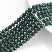 Environ 50 pièces Fil de perles en cristal clair de 8 mm, perles de verre pour la conception de bracelets, colliers, décoration de rideaux