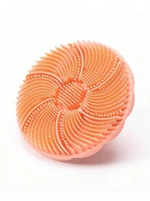 WANMEI Flowers Soft Silicone Body Exfoliating Brush,Soft Silicone Body Cleansing,Gentle Exfoliation & Massage For Deep Clean, Handheld Shower Cleaning Brush Facial Cleansing Tools 1pc Body Shower Scrubber Exfoliating Brush Face Cleansing Brush Blackhead Remover Soft Bristle Cleaning Brush Manual Massage Face Cleansing Brush