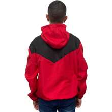 Mountain Men's Tactel Windbreaker Jacket - Đỏ - Xem 2