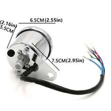 Universal Motorcycle 12v LCD Digital Speedometer Odometer Fuel Gauge Cafe Racer Bobber Touring Dirt Bike - universal - View 2