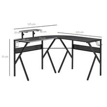 HOMCOM Table d'ordinateur à roulettes - Noir - Voir 5