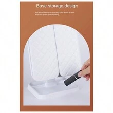 FD Makeup Mirror Led Light Triptych Magnification Makeup Mirrors - Multicolor - View 6