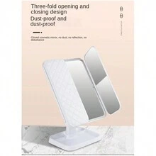 FD Makeup Mirror Led Light Triptych Magnification Makeup Mirrors - Multicolor - View 5