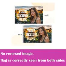 Thảm treo tường cờ tùy chỉnh hai mặt với ý tưởng, ảnh, tác phẩm nghệ thuật, logo của bạn sử dụng màu sắc bạn chọn, chịu lực, thảm treo tường cờ hai mặt 3 lớp mọi kích thước cờ cá nhân hóa cờ vườn, biểu ngữ có logo hoặc hình ảnh của riêng bạn trang trí tường với 4 khoen đồng - Nhiều màu - Xem 4