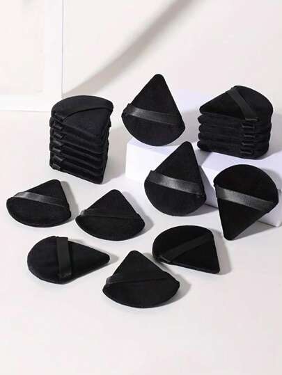 50/20/10/5/1pc Reusable Triangle Makeup Sponges, Multi-Functional Cosmetic Tools Suitable For Foundation, Primer, BB Cream, Sunscreen, CC Cream, Blush Etc., Perfect Replacement For Brushes, Ideal For Travel And Home Use,Makeup,Cheap,Room Decor,Vanity,Travel,Bedroom,Makeup Accessories,Puff,Makeup Blender,Powder Puff,Makeup Sponge