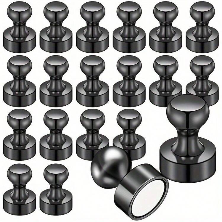 20 chiếc nam châm D12X16 cho bảng trắng. Nam châm nhỏ cho bảng trắng, văn phòng. Nam châm chốt đẩy nhỏ cho gia đình. Quà tặng tốt nhất - Nhiều màu - Xem 6