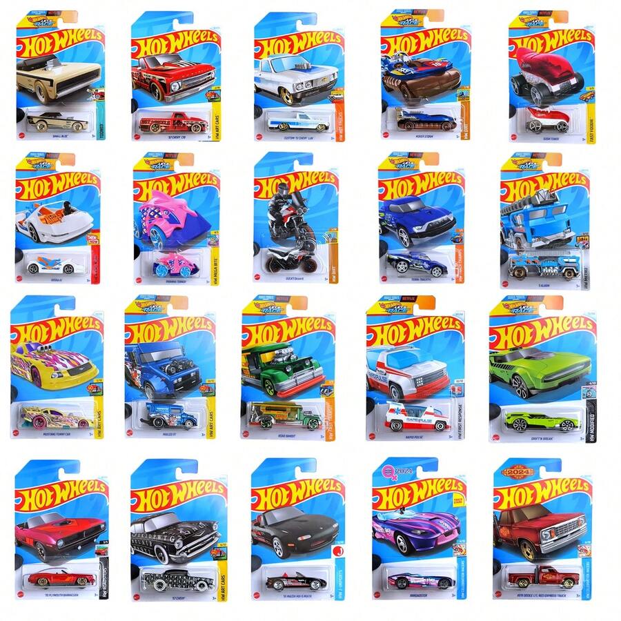 Mattel Hot Wheels Toy Car Or Truck, 164 Scale Vehicle For Kids And