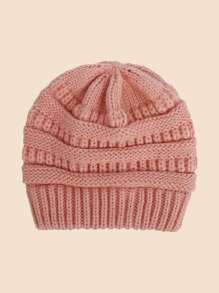 1 szt. Unisexowa czapka beanie dla dzieci w wieku 1-3 lat, ciepła na jesień/zimę