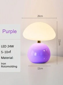 1 Piece LED Portable Small Round Table Decorative Lamp With USB Plug For Dining Room, Bedroom, Living Room, Shop, Home Decoration, Holiday Gift For Friends