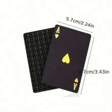 1 Deck Plastic Playing Cards, Christmas, Halloween, Thanksgiving Gift, Game Gift