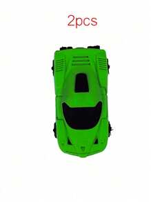 2pcs/4pcs汽车形状随机橡皮擦，适合小学生作为礼物，有趣的文具 - 彩色 - 查看 10