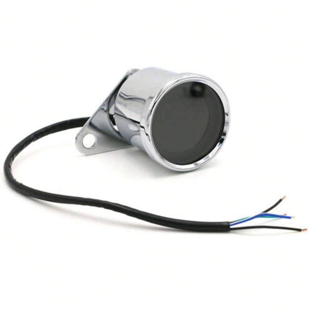 Universal Motorcycle LED Digital LCD Tachometer Speedometer Fuel Gauge