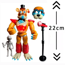 Freddy Glamrock Springtrap Bonny Figure Toy - 棕色 - 查看 4