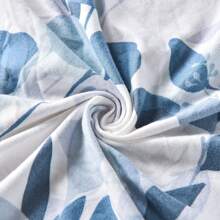 Armchair Cover Stretch Arm Couch Slipcovers Modern Single Sofa Elastic Protector Banquet Armchair Slipcovers Printed Chair Slipcovers With Arms 1-Piece Stretch Chair Covers For Living Room Anti Slip Soft Armchair Slipcover Kids Pets Friendly Furniture Protector - Blue and White - View 11