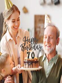 1 件 0-9 数字生日蜡烛带皇冠装饰，生日蛋糕数字蜡烛，结婚纪念日，毕业派对，房间装饰，礼物，生日蜡烛，生日装饰，生日快乐，蛋糕蜡烛，房间装饰 - 黑色 - 查看 4