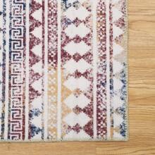 1 PC Washable Area Rug For Living Room Non Slip Kitchen Floor Rug Line Carpet Low Pile Super Soft Bedroom Rug Non Shedding Farmhouse Large Area Rug Runner Rug For Hallway Indoor Floor Throw Mats For Dinning Room Office - Multicolor - View 5