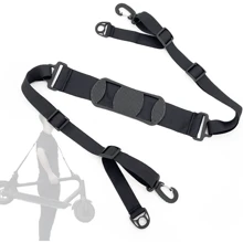 1 pieza Correa para el hombro de scooter, con correa ajustable, correas para transportar el scooter eléctrico, correas para transportar sillas de playa, herramienta conveniente y fácil de transportar, con almohadilla para el hombro antideslizante y gruesa, material de nailon resistente al desgaste, cuerda de almacenamiento de esterilla de yoga, accesorio para silla, esquí, e-scooter, silla de camping, bicicleta plegable, bicicleta de equilibrio, compatible con Segway ES1/ES2/ES2 Pro/ES4/F30/F40/E8/E10/C10/E22/E25/Max Mijia M365, etc. - Negro - Ver 6