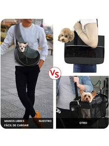Dog Carrier Backpack For Cats, Pets, Pet Backpack, Hands-Free Adjustable Shoulder Strap, Double-Sided Breathable Mesh, Suitable For Cats And Small Dogs, Outdoor Travel (Gray, Blue, Yellow, Green, Red) - 綠色 - 查看 9