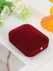 1pc/6pcs Pendant Necklace Jewelry Box Flocked Gift Box For Jewelry Storage And Display - Multicolor - View 13