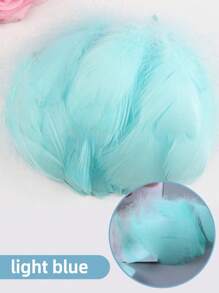 100/300PCS Goose Feathers For Crafts 4-8cm 8-12cm Swan Plumes DIY Gift Package Handmade Wedding Party Handicraft Accessories Decoration Dream Catcher Feathers,Christmas Valentine Day - Multicolor - View 25