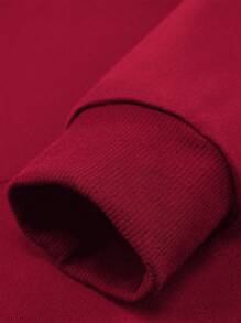 Nouveau set de 2 pièces pour hommes, tenue de sport décontractée avec imprimé graphique, coupe regular, convient pour le fitness et la course, veste à manches longues et pantalon