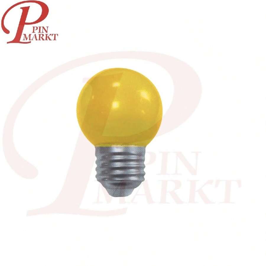 10 PIEZAS DE FOCOS DE COLORES - AMARILLO - Ver 1