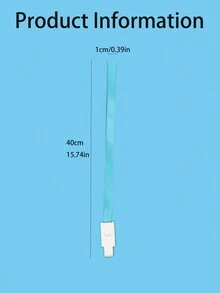 5pcs/Set Custom Work ID Badge Lanyard, Detachable Lanyard With ID Card Holder - Multicolor - View 2