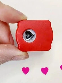 6 Stücke/3 Stücke/1 Stück Mini Prägemaschine, gemischte Farben, kreatives tragbares Papier Schneid- und Prägenwerkzeug für Scrapbooking, Grußkarten, Zeitschriftendekoration, Geschenke zum Schulanfang