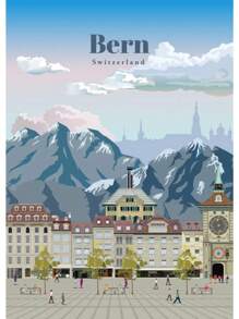 1 幅阿姆斯特丹东京伦敦冰岛巴厘岛温哥华旅行海报艺术城市绘画风景帆布画无框 - 彩色 - 查看 61