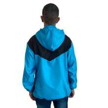 Corta-Vento Jaqueta Tactel Masculina Mountain - Azul - Visão 2