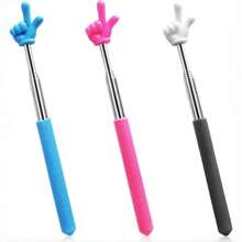 3Pcs Telescopic Teachers Pointer, Mini Extendable Hand Pointer Finger Pointer Stick, Retractable Classroom Pointer For Elementary School Kindergarten Teacher Supplies 3Pcs Teacher Pointer Finger Telescopic Pointer Stick Hand Pointer With Lanyards, Extendable Pointer Teacher Pointers For Classroom Elementary School Teacher, Classroom Supplies,Back To School,School Supplies