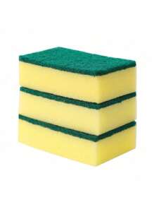 10pcs/Set Dish Cleaning Kit - Scouring Pads, Pot Scrubbers, Sponges, Cleaning Cloths - Multicolor - View 5