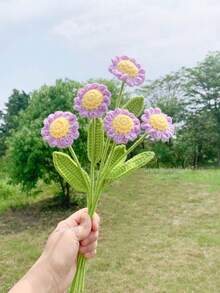 1/5/15/30 Chiếc, Hoa cúc móc thủ công Quà tặng Lễ Tạ ơn Quà tặng Giáng sinh Trang trí phòng khách Phòng ngủ - Nhiều màu - Xem 13