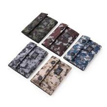 1 Pc New Ultra Thin Casual Mini Camouflage Folding Short Wallet,Portable Short Change Purse ID Card Cash Coin Simple Style Men's And Women's Small Clutch Bag Zipper Coin Purse Credit Bank Card Case Holder Pouch - Multicolor - View 4