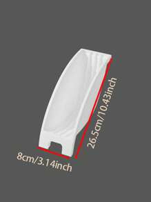 1 pièce Égouttoir de cuisine, étagère de rangement multifonctions pour bols, assiettes et ustensiles - Blanc - Voir 7