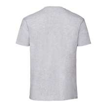 Fruit of the Loom Mens Iconic Premium Ringspun Cotton T-Shirt (Heather Grey) - Grey - View 2