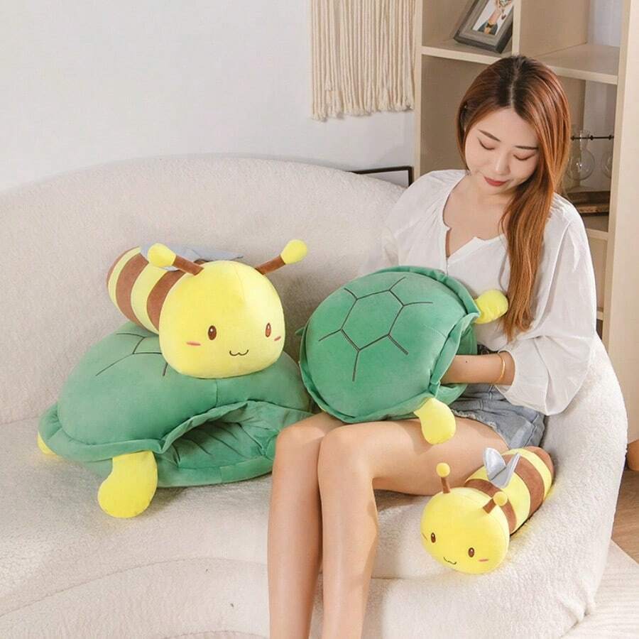 1 búp bê trang trí mai rùa và ong nhồi bông, Giáng sinh - Nhiều màu - Xem 1