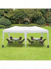 10'x20' Folding Canopy With 6 Removable Sidewalls Outdoor Event Shelter UPF 50+ Gazebo Portable Tents For Parties Beach Camping Wedding EZ Pop Up Canopy