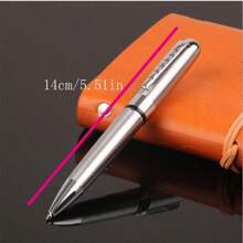 Juego de regalo de un bolígrafo de lujo con recarga de bola de línea negra de 0,5 mm de ancho para hombres y mujeres, profesionales ejecutivos, oficina, bolígrafos elegantes y estuche de regalo clásico, de vuelta a la escuela