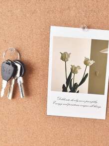 50pcs Plastic Push Pins, Standard Transparent Thumb Tacks With Steel Tips And Heads, Flat Transparent Push Pins For Cork Boards, Wall Hangings, Bulletin Boards (Transparent) Back To School