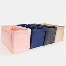 Bolso organizador de bolsos, organizador de insertos de bolso, organizador de bolso para bolso de tela grande - Beis - Ver 1